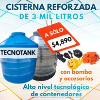 Combo de calentador solar, tinaco y bomba