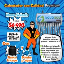 Calentadores solares, paneles, marcas y soluciones TecnoSol Morelos